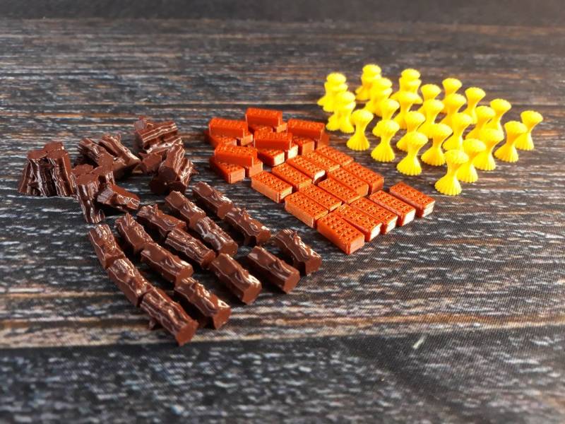 Les bratří Grimmů - 3D žetony