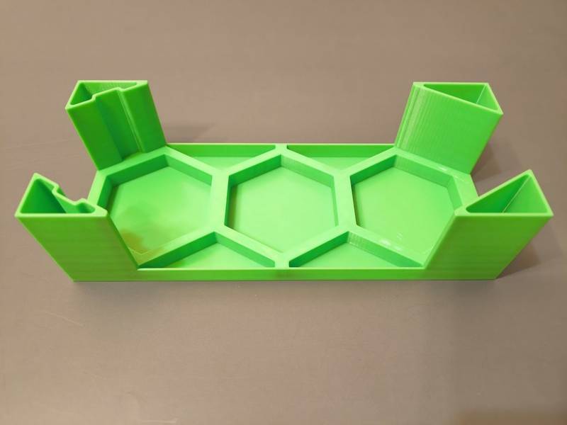 Krabička na mřížky pro Karak II (až pro 19+1ks) - černá NENÍ HRA!