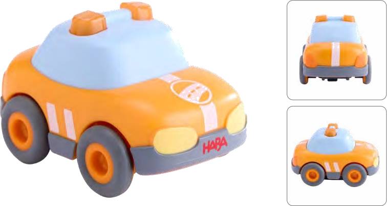 Cars Bezpečnostní auto oranžové