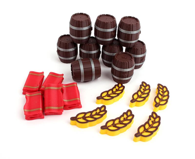 Carcassonne - žetony surovin Žetony