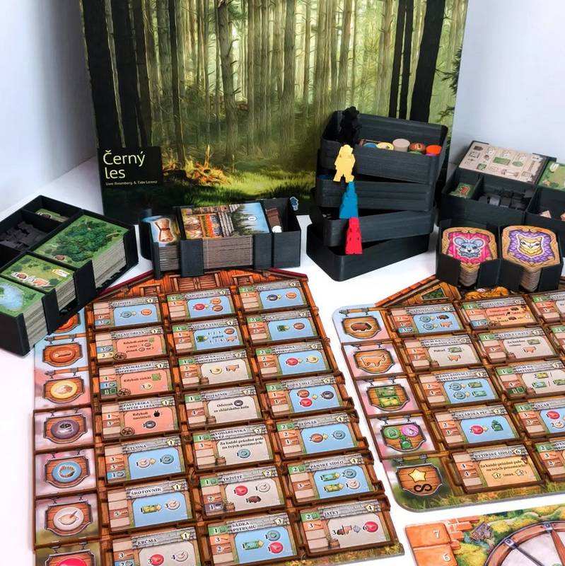 Custom 3D insert Černý les