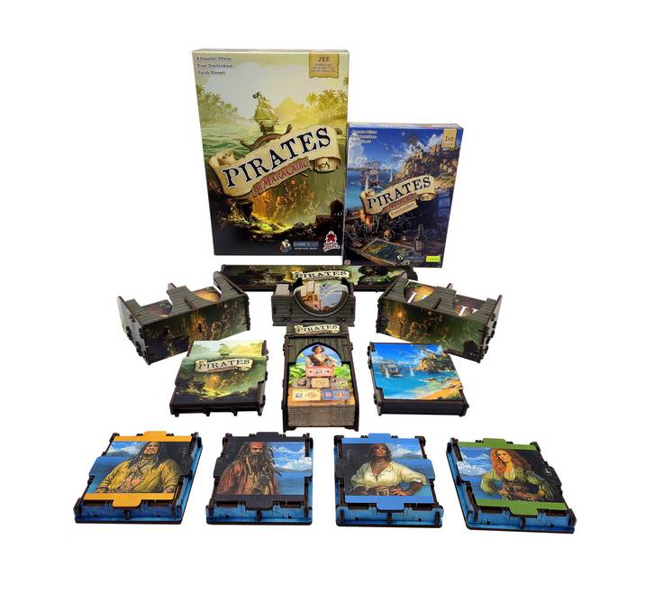 Dřevěný pořadač pro Piráti z Maracaiba UV Tisk (Poland Games)