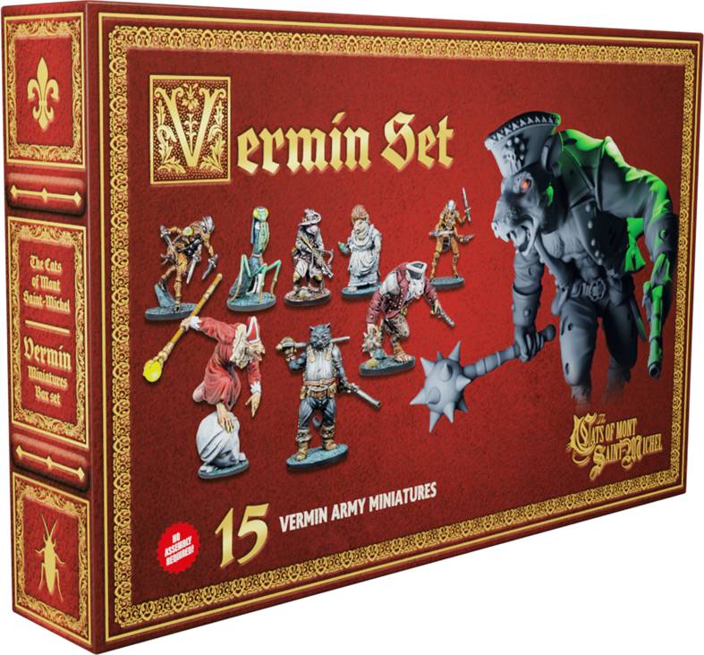 The Cats of Mont Saint Michel Vermin Set