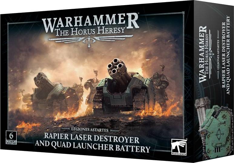 Warhammer The Horus Heresy - Rapier Laser Destroyer and Quad Launcher Battery
