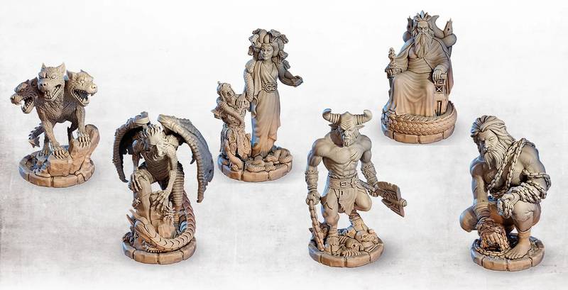 Inferno - Sada miniatur Strážců NENÍ HRA!