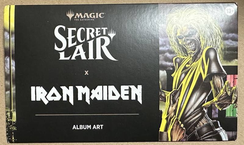 Iron Maiden – Secret Lair (Magic the Gathering) Foil/non-foil: Non-foil
