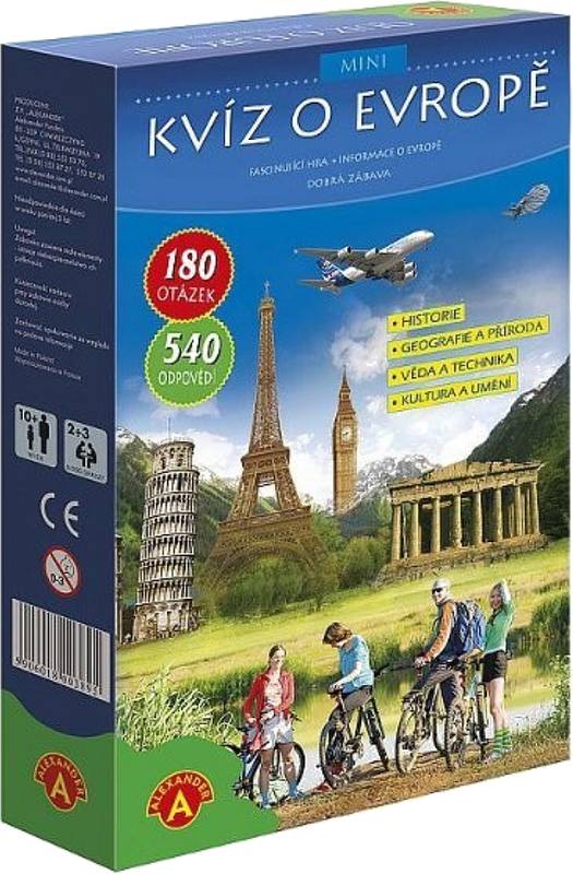Kvíz o evropě mini