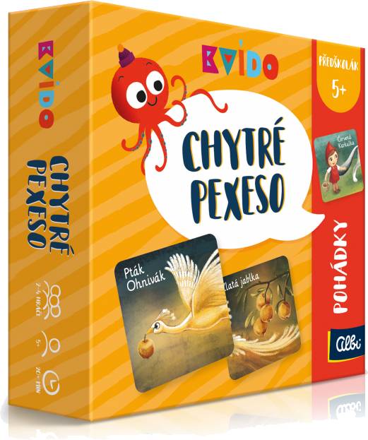 Kvído - Chytré pexeso - Pohádky