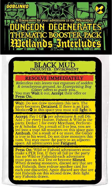 Dungeon Degenerates: Wetlands Interludes - EN