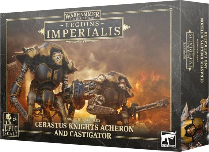 Warhammer The Horus Heresy - Legions Imperialis: Cerastus Knights Acheron and Castigator - Epic Scale