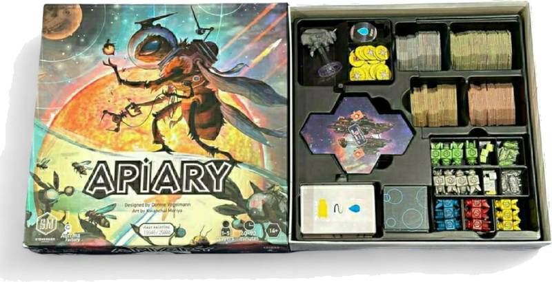 Včelín - pořadače na komponenty - pro originální insert Barva: Černá, Barevné komponenty hráčů: Ano