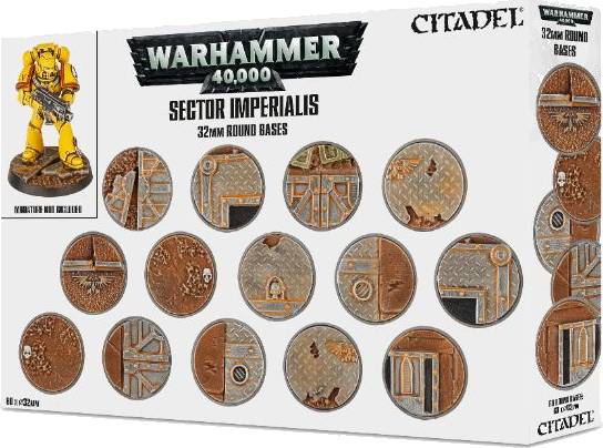 Sector Imperialis 32mm Round Bases