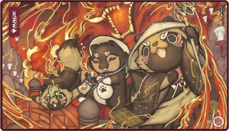 Ultimate Guard Secrets of Strixhaven "Pyretic Ritual" playmat