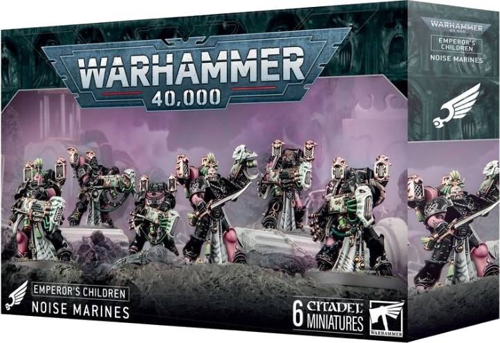 Warhammer 40,000 - Emperor's Children - Noise Marines