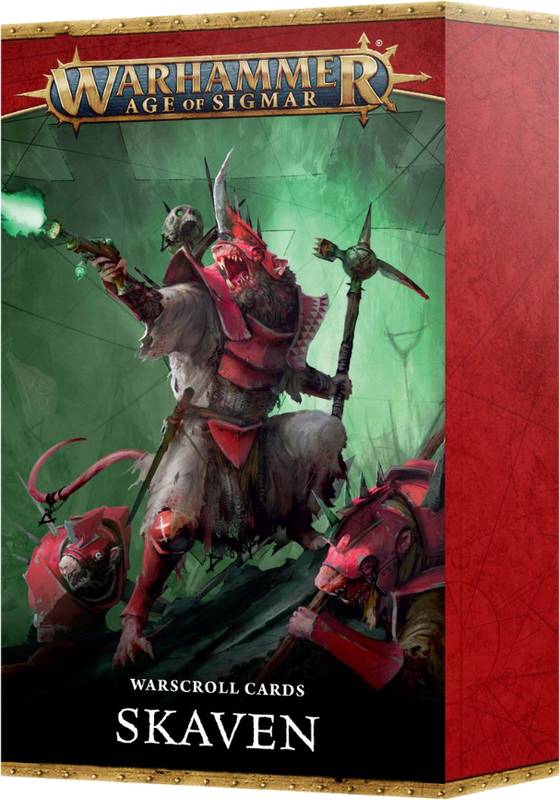 Warhammer Age of Sigmar: Warscroll Cards - Skaven