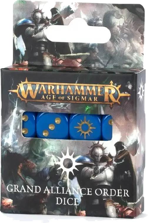 Warhammer AoS - Kostky: Grand Alliance Order (16x kusů)