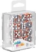Dice Set Gemidice Silver-Rust - D6 16mm (12x)