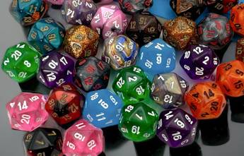 Mini Kostka D20 signature - LE921