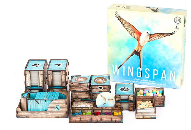 Dřevěný pořadač pro Na křídlech + rozšíření UV tisk (e-Raptor)