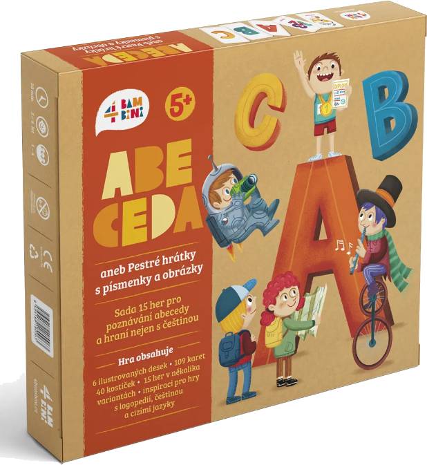 Abeceda aneb Pestré hrátky s písmenky a obrázky