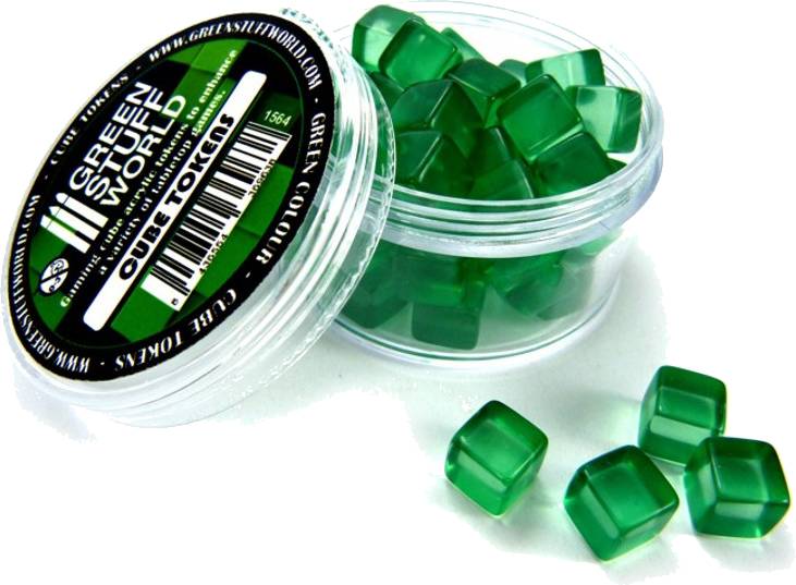 Green Stuff - Gaming Tokens - Green