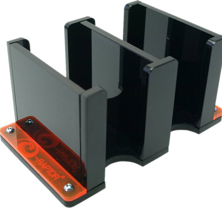 Stojan na karty 2L Solid černý