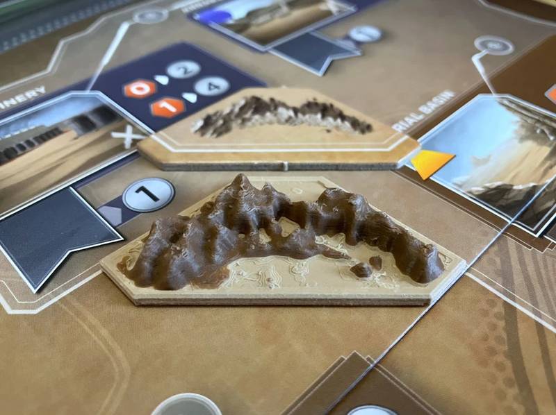 Štítový val do hry Dune: Imperium - Uprising Barva: Vícebarevná