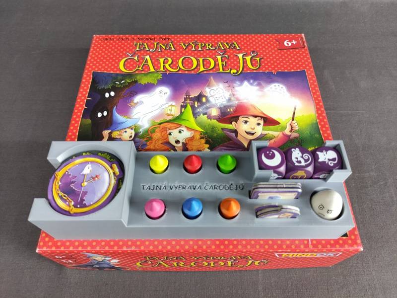 Tajná výprava čarodějů - Inlay (0002T) NENÍ HRA! Insert: Wizardry to the Power of Three