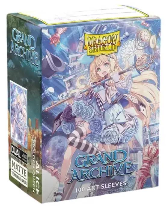 100 Dragon Shield Art Obaly - Grand Archive Alice, Golden Queen
