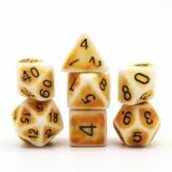 Dice Set Flintstone: Yellow (7)