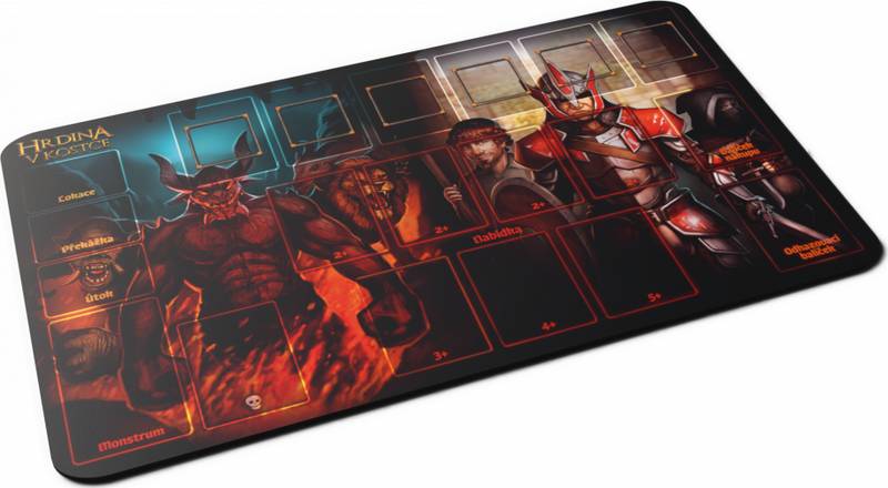 Hrdina v kostce: Neoprenová herní podložka