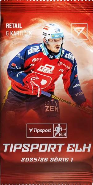 Hokejové karty SportZoo Tipsport ELH 2025/26 1. série Retail balíček