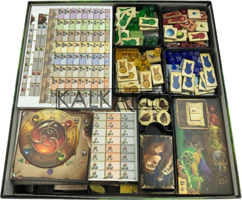 Insert Alchymisté - Kalkared (908Z) NENÍ HRA! Insert: Alchemists