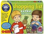 Nákupní seznam - Ovoce a zelenina