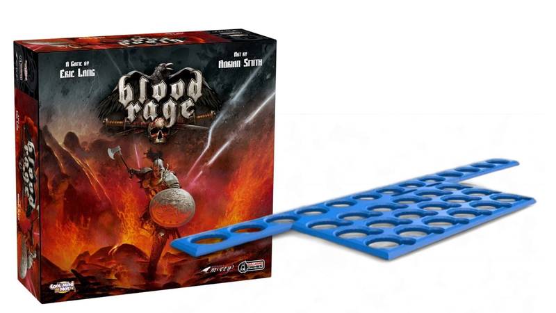 Blood Rage - overlay Barva: Transparentní, Množství: 1 sada