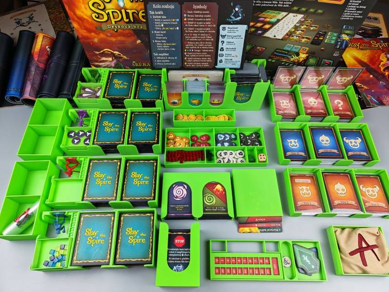 Insert: Slay the Spire: Sběratelská edice (černý, 0099) Varianta: CZ