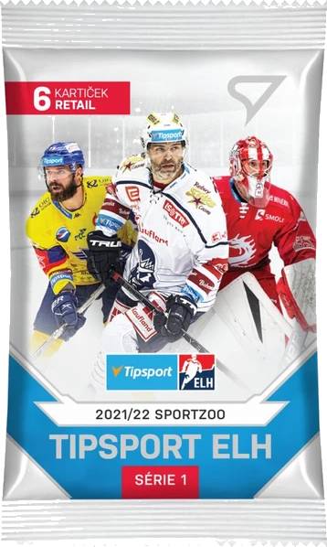 Hokejové karty SportZoo - Retail balíček Tipsport ELH 21/22 - 1. série