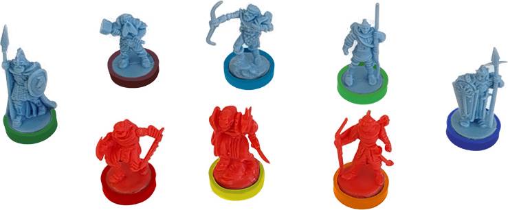 War of the Ring: Coloured Plastic Rings Core Set