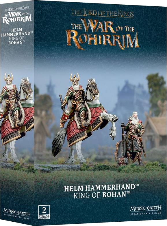 Middle-earth Strategy Battle Game - War of The Rohirrim -  Helm Hammerhand - King of Rohan
