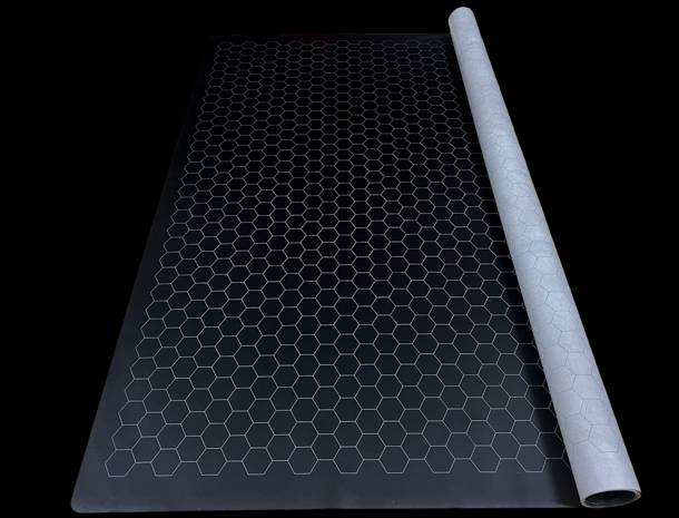 Megamat - oboustranná hexová herní podložka - 88 x 122 cm (97680)
