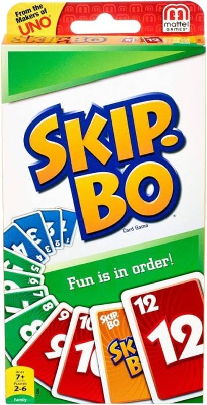 Mattel skip-bo karetní hra, 52370