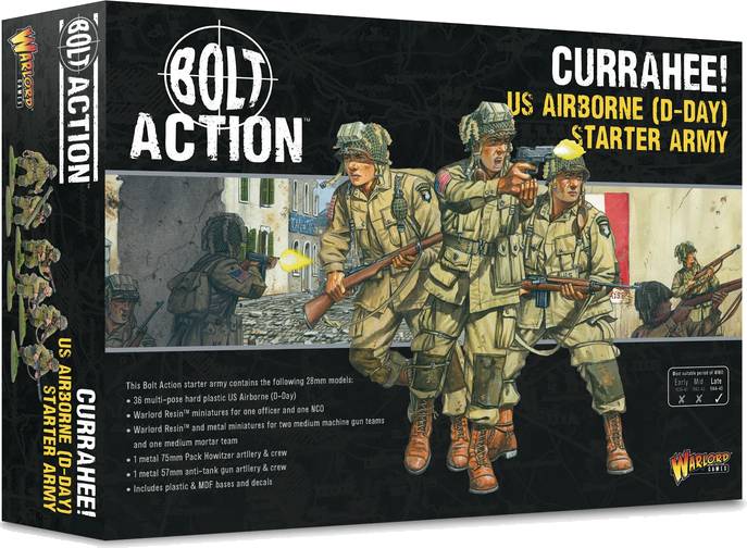 Bolt Action: Currahee! US Airborne Starter Army - D-Day