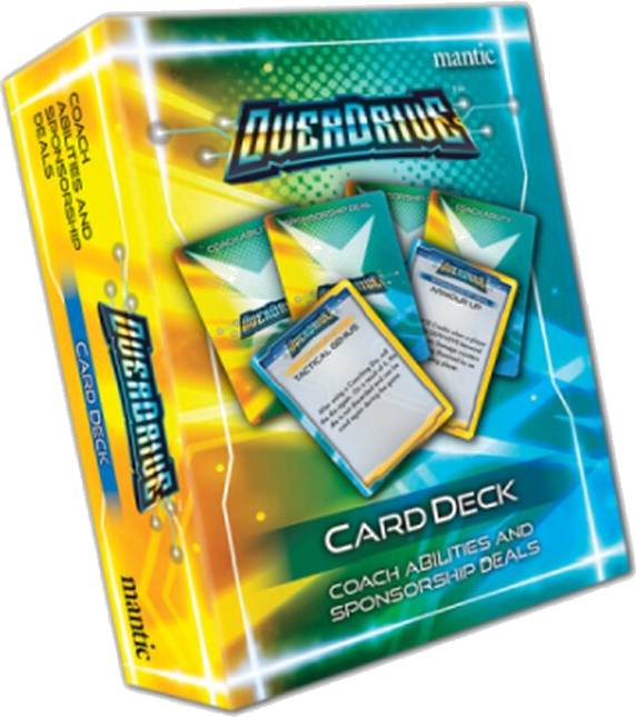 OverDrive Coach Abilities and Sponsorship Cards