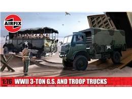 Classic Kit military A03306A - WWII 3-ton 4x4 General Service & Troop Trucks (1:76)