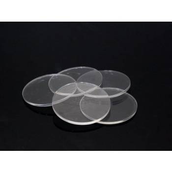 e-Raptor Clear Miniature Bases, Circular 50mm