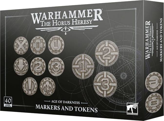 Warhammer The Horus Heresy - Age of Darkness - Markers and Tokens