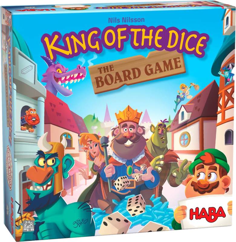 Král Kostek Desková hra- King of the Dice