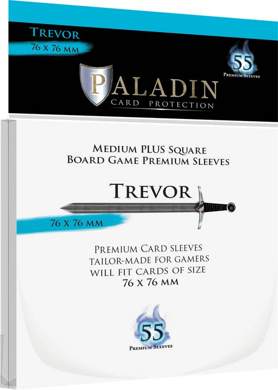 Obaly na karty Paladin - Trevor - 76 x 76 mm 55 ks