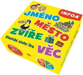 Jméno, město, zvíře, věc