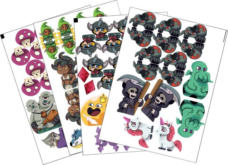 Samolepky pro Keep the Heroes Out - Boss Battle + Sparkling Guardian + The great dreamer